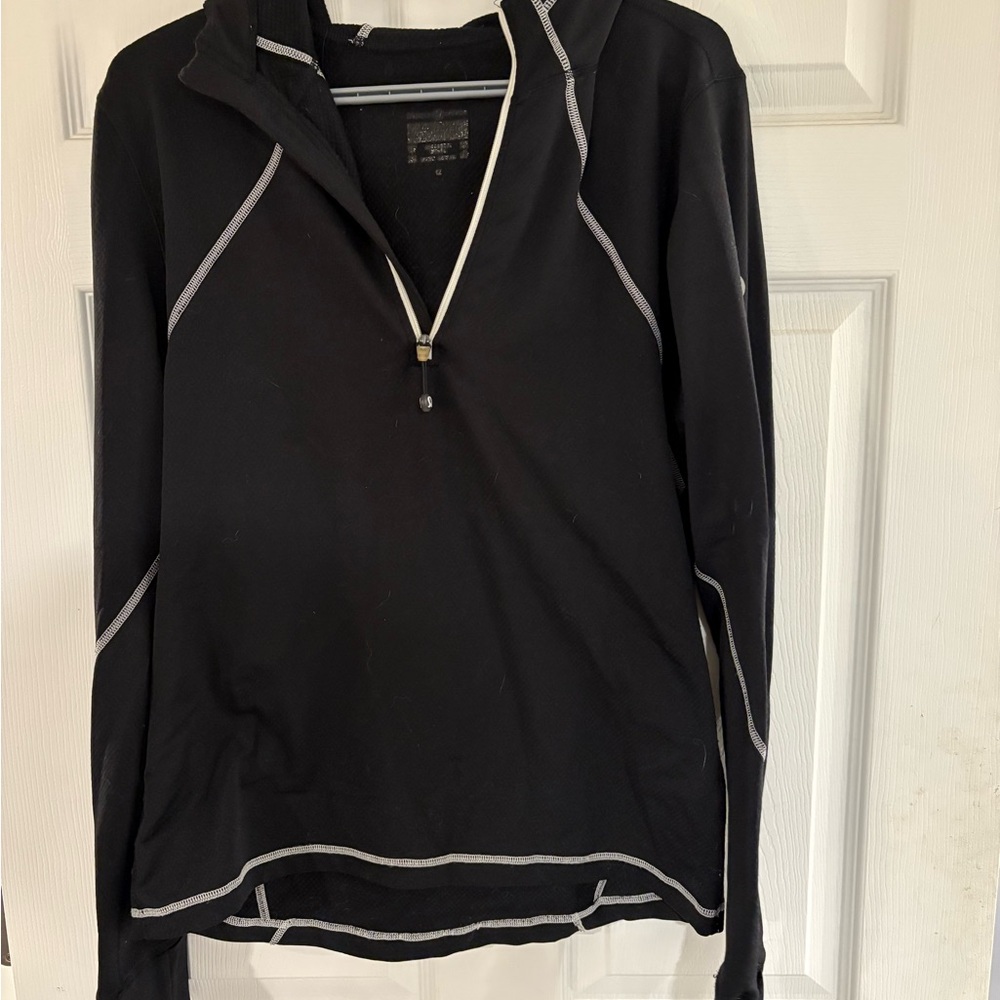 Lululemon Athletica Black Pullover with White Accents